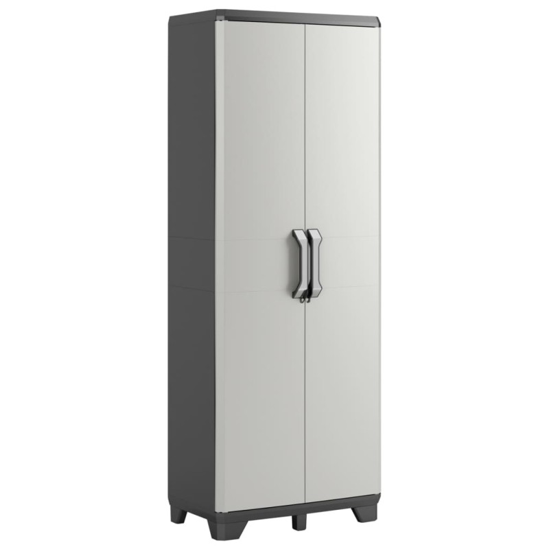 Keter Mehrzweckschrank Gear Schwarz und Grau 182 cm Keter Mehrzweckschrank Gear Schwarz und Grau 182 cm