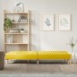 vidaXL Schlafsofa Hellgelb Stoff vidaXL Schlafsofa Hellgelb Stoff