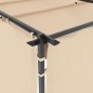 vidaXL Pavillon mit Vorhängen 3 x 6 m Creme Stahl vidaXL Pavillon mit Vorhängen 3 x 6 m Creme Stahl
