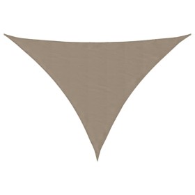 vidaXL Sonnensegel Oxford-Gewebe Dreieckig 5x5x6 m Taupe