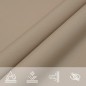 vidaXL Sonnensegel Oxford-Gewebe Dreieckig 5x5x6 m Taupe vidaXL Sonnensegel Oxford-Gewebe Dreieckig 5x5x6 m Taupe
