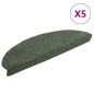 vidaXL Selbstklebende Treppenmatten 5 Stk. Grün 65x21x4cm Nadelvlies vidaXL Selbstklebende Treppenmatten 5 Stk. Grün 65x21x4cm Nadelvlies