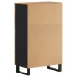 vidaXL Highboard mit Schublade 60x33x100 cm Massivholz Mango & Eisen vidaXL Highboard mit Schublade 60x33x100 cm Massivholz Mango & Eisen