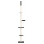 vidaXL Kratzbaum Deckenhoch Dunkelgrau 263,5-289,5 cm vidaXL Kratzbaum Deckenhoch Dunkelgrau 263,5-289,5 cm
