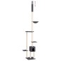 vidaXL Kratzbaum Deckenhoch Dunkelgrau 258,5-284,5 cm vidaXL Kratzbaum Deckenhoch Dunkelgrau 258,5-284,5 cm