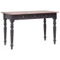 vidaXL Schreibtisch mit 3 Schubladen 117×57×75 cm Massivholz Mahagoni vidaXL Schreibtisch mit 3 Schubladen 117×57×75 cm Massivholz Mahagoni