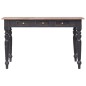 vidaXL Schreibtisch mit 3 Schubladen 117×57×75 cm Massivholz Mahagoni vidaXL Schreibtisch mit 3 Schubladen 117×57×75 cm Massivholz Mahagoni