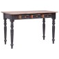 vidaXL Schreibtisch mit 3 Schubladen 117×57×75 cm Massivholz Mahagoni vidaXL Schreibtisch mit 3 Schubladen 117×57×75 cm Massivholz Mahagoni