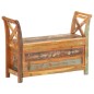 vidaXL Flurbank 103x33x72 cm Altholz Massiv vidaXL Flurbank 103x33x72 cm Altholz Massiv