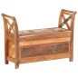 vidaXL Flurbank 103x33x72 cm Altholz Massiv vidaXL Flurbank 103x33x72 cm Altholz Massiv