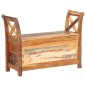 vidaXL Flurbank 103x33x72 cm Altholz Massiv vidaXL Flurbank 103x33x72 cm Altholz Massiv