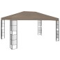vidaXL Pavillon 4x3 m Taupe vidaXL Pavillon 4x3 m Taupe