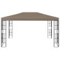 vidaXL Pavillon 4x3 m Taupe vidaXL Pavillon 4x3 m Taupe