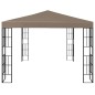 vidaXL Pavillon 4x3 m Taupe vidaXL Pavillon 4x3 m Taupe