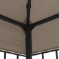vidaXL Pavillon 4x3 m Taupe vidaXL Pavillon 4x3 m Taupe