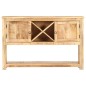 vidaXL Sideboard 120x30x76 cm Raues Mangoholz vidaXL Sideboard 120x30x76 cm Raues Mangoholz