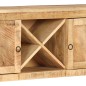 vidaXL Sideboard 120x30x76 cm Raues Mangoholz vidaXL Sideboard 120x30x76 cm Raues Mangoholz