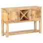 vidaXL Sideboard 120x30x76 cm Raues Mangoholz vidaXL Sideboard 120x30x76 cm Raues Mangoholz