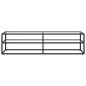 vidaXL TV-Schrank Schwarz mit Hartglas 160x40x40 cm vidaXL TV-Schrank Schwarz mit Hartglas 160x40x40 cm