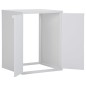 vidaXL Waschmaschinenschrank Weiß 68,5x64,5x88 cm PVC vidaXL Waschmaschinenschrank Weiß 68,5x64,5x88 cm PVC