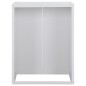 vidaXL Waschmaschinenschrank Weiß 68,5x64,5x88 cm PVC vidaXL Waschmaschinenschrank Weiß 68,5x64,5x88 cm PVC
