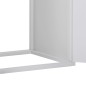 vidaXL Waschmaschinenschrank Weiß 68,5x64,5x88 cm PVC vidaXL Waschmaschinenschrank Weiß 68,5x64,5x88 cm PVC