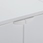 vidaXL Waschmaschinenschrank Weiß 68,5x64,5x88 cm PVC vidaXL Waschmaschinenschrank Weiß 68,5x64,5x88 cm PVC