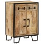 vidaXL Sideboard mit 2 Schubladen 53x31x72 cm Massivholz Mango & Eisen vidaXL Sideboard mit 2 Schubladen 53x31x72 cm Massivholz Mango & Eisen