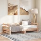vidaXL Ausziehbares Tagesbett ohne Matratze 80x200 cm vidaXL Ausziehbares Tagesbett ohne Matratze 80x200 cm