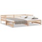 vidaXL Ausziehbares Tagesbett ohne Matratze 80x200 cm vidaXL Ausziehbares Tagesbett ohne Matratze 80x200 cm