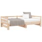 vidaXL Ausziehbares Tagesbett ohne Matratze 80x200 cm vidaXL Ausziehbares Tagesbett ohne Matratze 80x200 cm