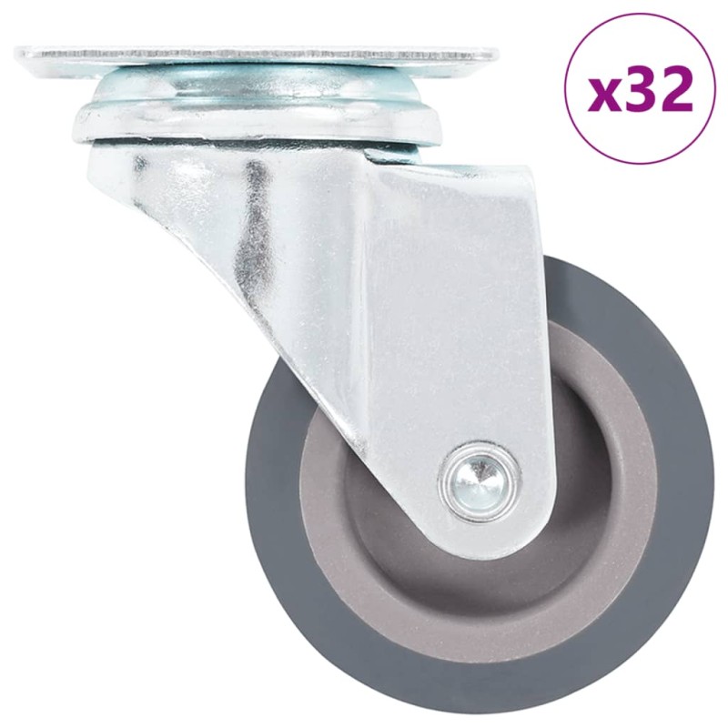 vidaXL 32 Stk. Lenkrollen 50 mm vidaXL 32 Stk. Lenkrollen 50 mm