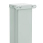 vidaXL Ausziehbare Seitenmarkise 120×500 cm Blau vidaXL Ausziehbare Seitenmarkise 120×500 cm Blau