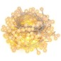 vidaXL Lichterkette Kugeln 20 m 200 LED Warmweiß 8 Funktionen vidaXL Lichterkette Kugeln 20 m 200 LED Warmweiß 8 Funktionen
