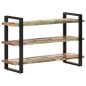 vidaXL Sideboard mit 3 Regalböden 120x40x75 cm Altholz Massiv vidaXL Sideboard mit 3 Regalböden 120x40x75 cm Altholz Massiv