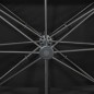 vidaXL Ampelschirm mit Lüftung 400x300 cm Schwarz vidaXL Ampelschirm mit Lüftung 400x300 cm Schwarz