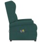 vidaXL Massagesessel mit Aufstehhilfe Dunkelgrün Stoff vidaXL Massagesessel mit Aufstehhilfe Dunkelgrün Stoff