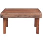 vidaXL Couchtisch 60x45x23 cm Altholz Massiv vidaXL Couchtisch 60x45x23 cm Altholz Massiv