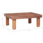 vidaXL Couchtisch 60x45x23 cm Altholz Massiv vidaXL Couchtisch 60x45x23 cm Altholz Massiv