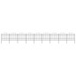 vidaXL Gartenzaun mit Speerspitzen Stahl (1,5 - 1,75) x 15,3 m Schwarz vidaXL Gartenzaun mit Speerspitzen Stahl (1,5 - 1,75) x 15,3 m Schwarz