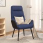 vidaXL Relaxsessel Blau Stoff vidaXL Relaxsessel Blau Stoff