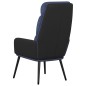 vidaXL Relaxsessel Blau Stoff vidaXL Relaxsessel Blau Stoff