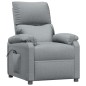 vidaXL Relaxsessel Elektrisch Hellgrau Stoff vidaXL Relaxsessel Elektrisch Hellgrau Stoff