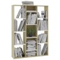 vidaXL Raumteiler/Bücherregal Weiß Sonoma-Eiche 100x24x140 cm vidaXL Raumteiler/Bücherregal Weiß Sonoma-Eiche 100x24x140 cm