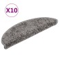 vidaXL Stufenmatten 10 Stk. 56x17x3 cm Grau vidaXL Stufenmatten 10 Stk. 56x17x3 cm Grau