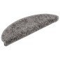 vidaXL Stufenmatten 10 Stk. 56x17x3 cm Grau vidaXL Stufenmatten 10 Stk. 56x17x3 cm Grau