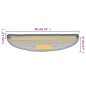 vidaXL Stufenmatten 10 Stk. 56x17x3 cm Grau vidaXL Stufenmatten 10 Stk. 56x17x3 cm Grau