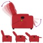 vidaXL Massagesessel Rot Kunstleder vidaXL Massagesessel Rot Kunstleder