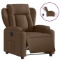 vidaXL Relaxsessel Elektrisch Braun Stoff vidaXL Relaxsessel Elektrisch Braun Stoff