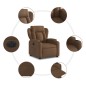 vidaXL Relaxsessel Elektrisch Braun Stoff vidaXL Relaxsessel Elektrisch Braun Stoff